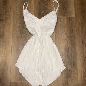 SOLD Aeropostale White Lace Romper